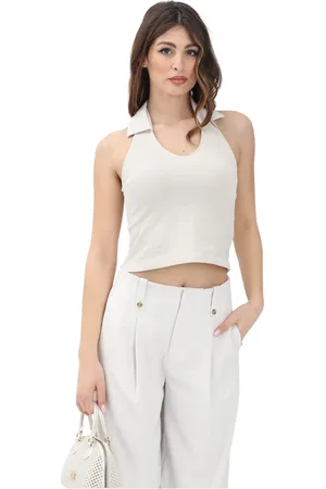 Calvin Klein Top, Dame, , XS, Tyl, V-hals Top Elegant Sommer