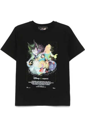 COPERNI Top, Dame, Sort, M, Grafisk Print Sort T-shirts og Polos