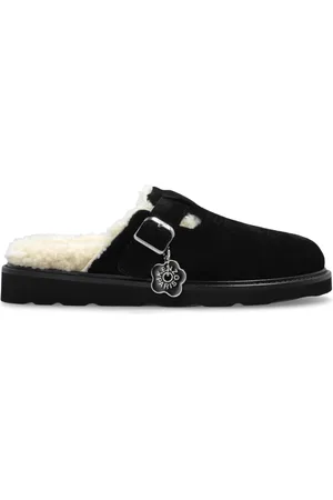 Kenzo Sko, Dame, Sort, 37 EU, Læder, Matto Slides