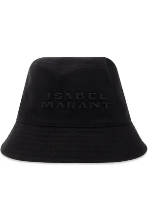 Isabel Marant Tilbehør, Dame, Sort, 57 CM, Bomuld, Haley Hat