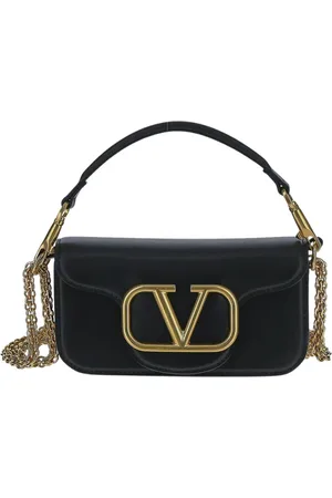 VALENTINO GARAVANI Taske, Dame, Sort, ONE SIZE, Uld, Lille Locò skuldertaske fra