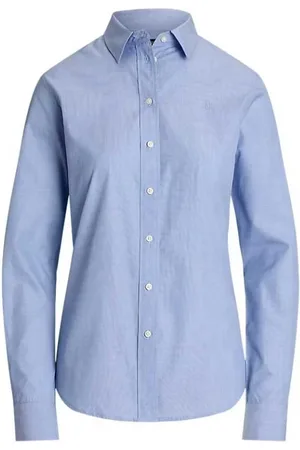 Ralph Lauren Bluser & Skjorter, Dame, Blå, XS, Skjorte