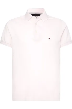 Tommy Hilfiger Top, Herre, Lyserød, M, Uld, 1985 Collection Slim Fit Polo Shirt