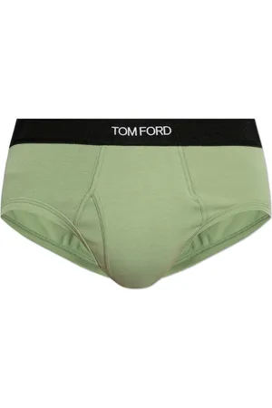 Tom Ford Undertøj, Herre, Grøn, S, Bomuld, Cotton Briefs