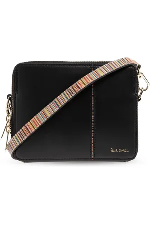 Paul Smith Taske, Dame, Sort, ONE SIZE, Uld, Signature Stripe Kamerataske