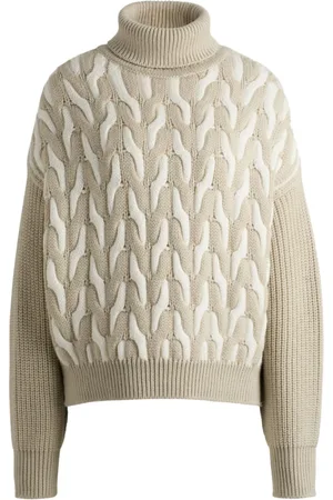 HUGO BOSS Strik, Dame, , M, Uld, Oversized Ferdolia Sweater