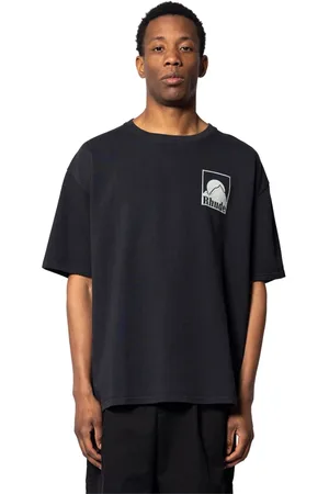 Rhude Top, Herre, Sort, 2XL, Bomuld, Vintage Moonlight Badge Tee