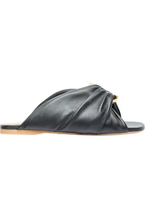 J.W.Anderson Sko, Dame, Sort, 37 EU, Læder, Corner Læder Sandaler