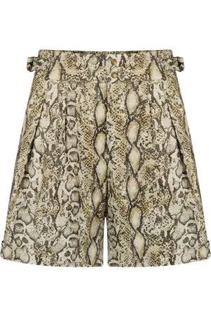 Isabel Marant Shorts, Dame, Brun, M, Linned, Linnedshorts Farve