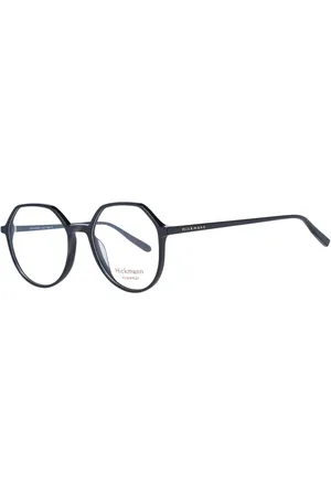 ANA HICKMANN Tilbehør, Dame, Sort, ONE SIZE, Uld, Sorte Kvinder Optiske Stel Rund Stil