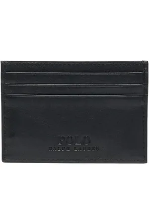Ralph Lauren Tilbehør, Herre, Sort, ONE SIZE, Uld, Stilfuld kortholder