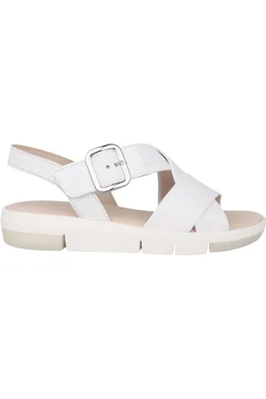 Gabor Sko, Dame, Hvid, 39 EU, Uld, Hvid Damesandal - Sommerkollektion