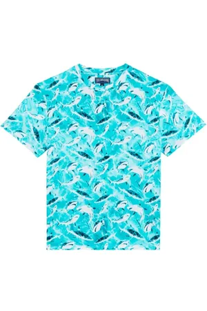 Vilebrequin Top, Herre, Flerfarvet, 2XL, Bomuld, Oversized T-shirt i bomuld til mænd