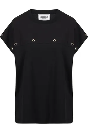 Iceberg Top, Dame, Sort, M, Sort T-shirt