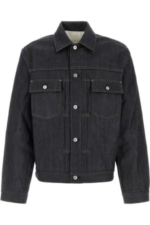 Jil Sander Jakke, Herre, Blå, XL, Denim, Denimjakke