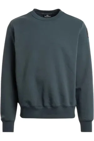 Parajumpers Sweathshirts & Hoodies, Herre, Grøn, L, Bomuld, Mørk Avio Bomulds Sweater