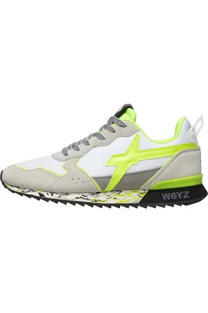 W6YZ Sko, Herre, Flerfarvet, 43 EU, Suede, Technical fabric and suede sneakers Jet-M.