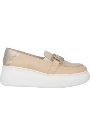 Wonders Sko, Dame, , 41 EU, Uld, Stilfuld dames loaferkilehæl