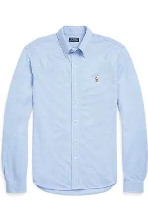 Ralph Lauren Skjorte, Herre, Blå, M, Afslappet Skjorte