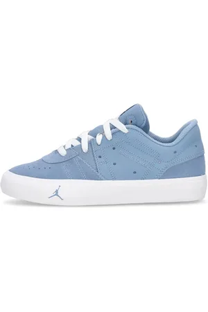 Jordan Sko, Dame, Blå, 38 1/2 EU, Læder, Low Top Snøresko