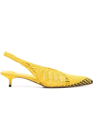 Jacquemus Sko, Dame, Gul, 36 EU, Uld, Gule ballerinaer til kvinder