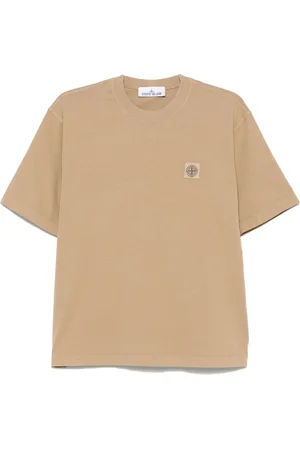 Stone Island Top, Herre, , XL, Bomuld, Compass Rose Logo T-Shirt