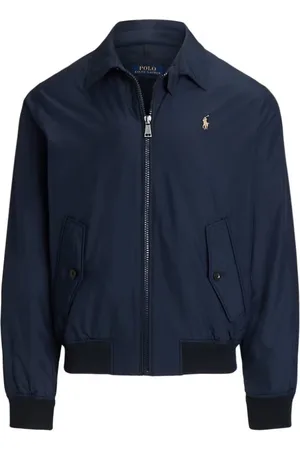 Ralph Lauren Jakke, Herre, Blå, 2XL, Uld, Stilfuld Jakke til Mænd