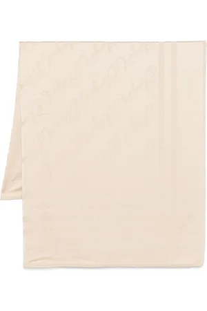 Blugirl Tilbehør, Dame, Lyserød, ONE SIZE, Rosa Logo Tørklæde