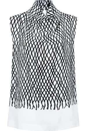 Proenza Schouler Top, Dame, Flerfarvet, S, Uld, Valerie Top