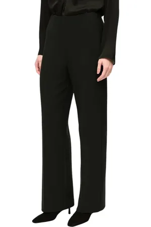 Joseph Ribkoff Bukser, Dame, Sort, 5XL, Uld, Wide Bukser