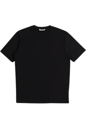 Jil Sander Top, Herre, Sort, L, Bomuld, Crew-Neck T-shirt