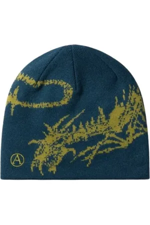 ARIES Tilbehør, unisex, Grøn, ONE SIZE, Skull Beanie - One Size