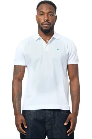 HARMONT&BLAINE Top, Herre, Hvid, 2XL, Bomuld, T-shirts og Polos Hvid