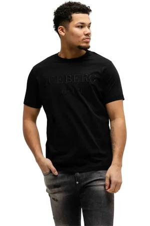 Iceberg Top, Herre, Sort, S, Bomuld, Jersey T-shirt