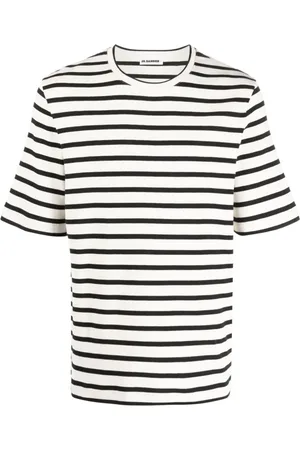 Jil Sander Top, Herre, Flerfarvet, L, Bomuld, Crew-Neck T-Shirt