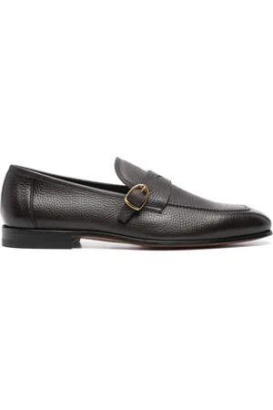 Tom Ford Sko, Herre, Brun, 46 EU, Læder, Italienske læder loafers med spænde