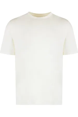 Jil Sander Top, Herre, , M, Bomuld, Bomulds T-shirt med Rund Hals