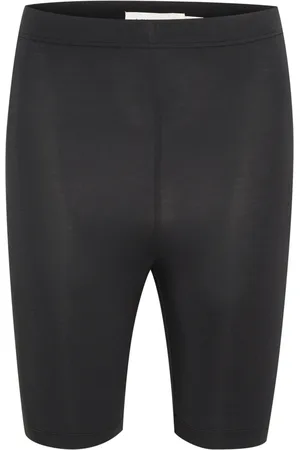INWEAR Shorts, Dame, Sort, XL, Uld, Sort Base Lange Shorts