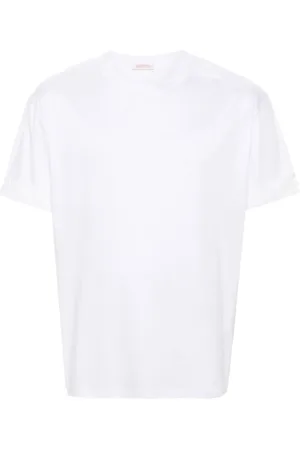 VALENTINO GARAVANI Top, Herre, Hvid, XL, Grafisk Print T-Shirt i Sort