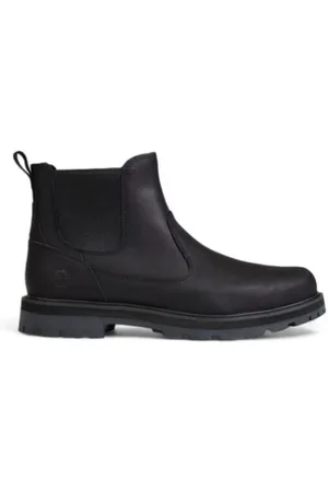 Timberland Sko, Herre, Sort, 40 EU, Læder, Sort Nubuck Læderstøvler