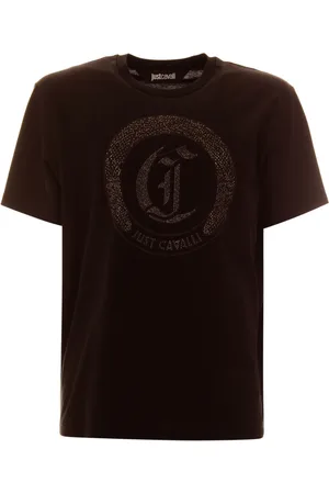 Roberto Cavalli Top, Herre, Sort, XS, T-shirts og Polos