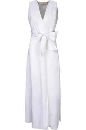 BLANCA Kjole, Dame, Hvid, M, Elegant Hvid Kjole til Kvinder