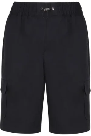 Philipp Plein Shorts, Herre, Sort, M, Bomuld, Cargo Shorts med Snøre