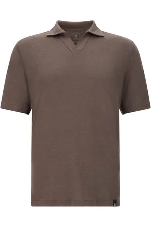 Boggi Milano Top, Herre, , 2XL, Linned, Stretch Linned Jersey Poloshirt