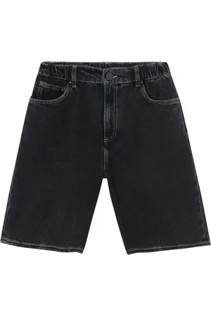 American Vintage Shorts, Herre, Sort, XS, Denim, Denim Shorts med Baglomme Detalje