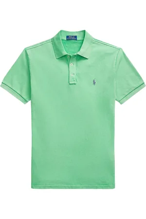 Ralph Lauren Top, Herre, Grøn, 2XL, Uld, Stilfuld T-shirt