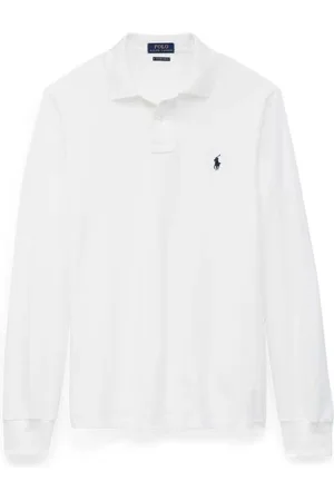 Ralph Lauren Top, Herre, Hvid, L, Bomuld, Afslappet Bomuld T-shirt