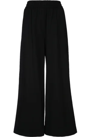 Harris Wharf London Bukser, Dame, Sort, S, Rayon, Dame Rayon Palazzo Jogging Bukser