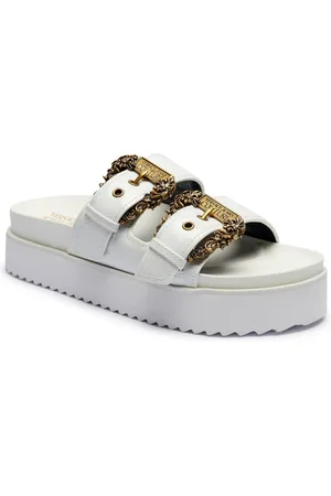 VERSACE Sko, Dame, Hvid, 41 EU, Sandaler Hvid