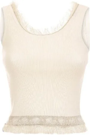 Chiara Ferragni Top, Dame, Hvid, XS, Top Hvid